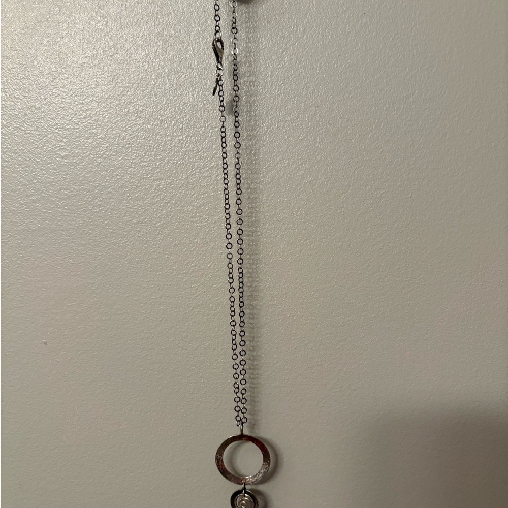 Elegant Silver Pendant Necklace